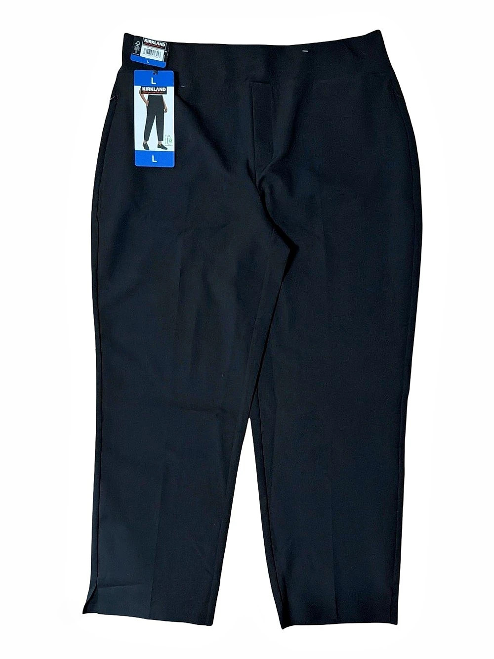 Kirkland Signature Ladies' Ankle Pant Black Ankle Pants Size Large